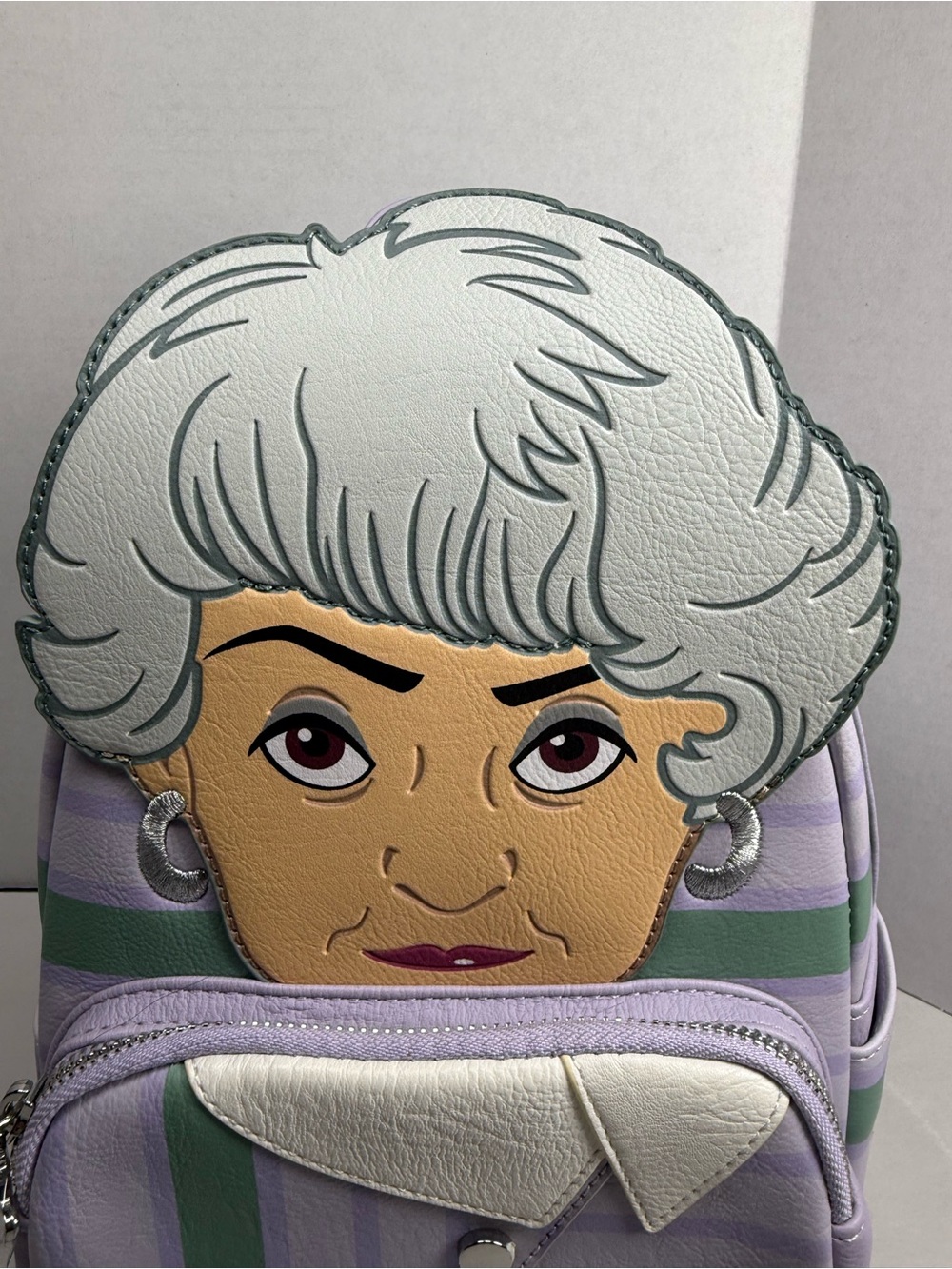 Loungefly the golden girls Dorothy cosplay mini backpack - Picture 6 of 11